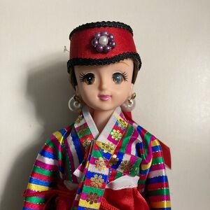 korean hanbok fashion mimi doll